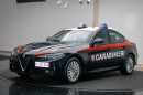 Updated Alfa Romeo Giulia joins Italian police force