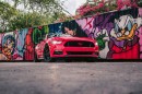 Ford Mustang GT MetroWrapz and F-450 murdered-out and Jaydon Mickens C8