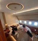 Cristiano Ronaldo flies to Saudi Arabia onboard a massive, very luxurious private jet
