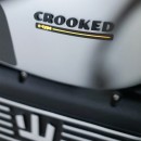Crooked E-Type custom electric motorcycle