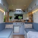 Croyde camper van conversion with coastal-inspired interior