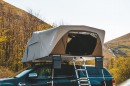 Crua Outdoors introduced it's new rooftop tent that can connect to other modular tents and turn into a multi-camping village