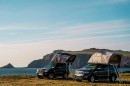 Crua Outdoors introduced it's new rooftop tent that can connect to other modular tents and turn into a multi-camping village