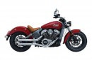 Crusher Maverick 2.5" silencers for Indian Scout