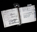 Apollo 17 commander Gene Cernan cuff checklist