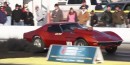 Cummins 1968 Corvette Dragster Covers Track in Diesel Fumes