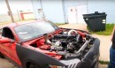 Cummins Ford Mustang Has GT500 Front, Is a Heavy Smoker
