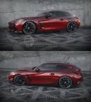 BMW Z4 M Coupe rendering by Sugar Chow