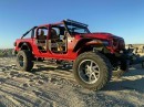 2020 Jeep Gladiator with 40" tires and 5" lift kit