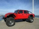 2020 Jeep Gladiator with 40" tires and 5" lift kit