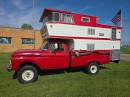 '63 F-100 With '63 Del Rey Sky Lounge Camper