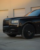 Rolls-Royce Cullinan murdered-out on Forgis and Nitto Ridge Grappler by WCC