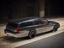 Ford Crown Victoria Wagon CGI restomod by abimelecdesign