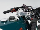 Beretta is a custom Moto Guzzi V 50 with a retro cafe racer look