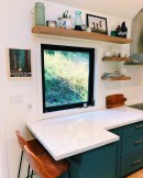 DIY tiny is a true labor of love and it shows: gorgeous interior, maximum functionality, and surprise features