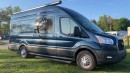 Deluxe Camper Van Features a Stunning Design, Premium Utilities, and a Cozy Dog Den