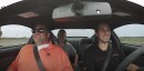 Customer ride in supercharged Ford Mustang GT350