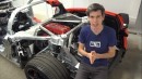 Cutaway C8 Corvette on Engineering Explained