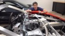 Cutaway C8 Corvette on Engineering Explained