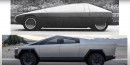 Tesla Cybertruck vs Citroen Karin Concept