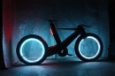 The Cyclotron spokeless bike