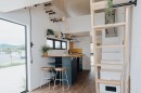 Cyril the Tiny House was made for feline residents and working from home