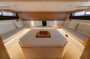 D50 Open Yacht Interior Lounge Variation