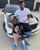 DaBaby, His Daughter and His Mercedes-Maybach S650
