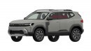 Dacia Bigster alleged patent images