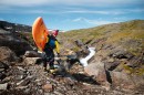 Dacia Duster extreme kayakers Padjelanta Lapland expedition