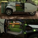 Dacia Habitat Concept aka Tiny House rendering by eugene3tu on cardesignworld