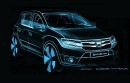 New Dacia Logan and Sandero Sketches