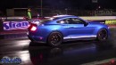 Father's 2020 Ford Mustang Shelby GT500 vs. son's Bentley Continental GTC on Drag Racing and Car Stuff
