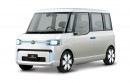 Daihatsu DN Compagno Is a Bubble Retro Sedan from Japan
