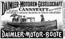 Daimler motorboat advertisement