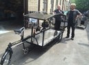 World’s First Bicycle Hearse Service