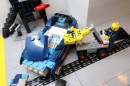IIHS crash test LEGO stop motion movie