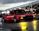 Datsun Truck "Godzilla" rendering