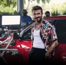 David Beckham brings his rugged good looks and driving skills to new Maserati campaign
