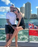 The Beckham Family Vacationing on Yacht