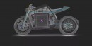Davinci Motor's DC100 electric motorcycle