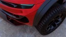 Chevy Camaro ZL1 4x4 Ute rendering by carmstyledesign
