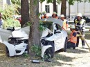 BMW M4 Crash