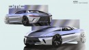 DeLorean Alpha2, the company's Corvette
