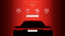 DeLorean made a countdown clock to reveal its first concept, but it does not seem to be the EVolved