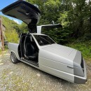 This is the so-called DeLorean DMC 21, a three-wheel Reliant Rialto in poor disguise