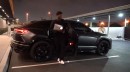 LA Lakers player Dennis Schroder and his Lamborghini Urus