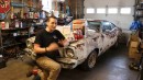 Beat-down Ford Mustang Cobra II abandoned 27 years now road trips to the drag strip on Dylan McCool