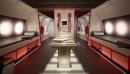 Teague and Nike Develop Airline Interior for Athletes