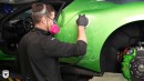Ferrari 296 Worst Paint Ever? Sanding Brand New Supercar!
